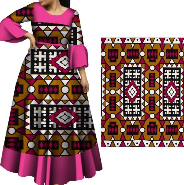 GTP Printed Long Dress
