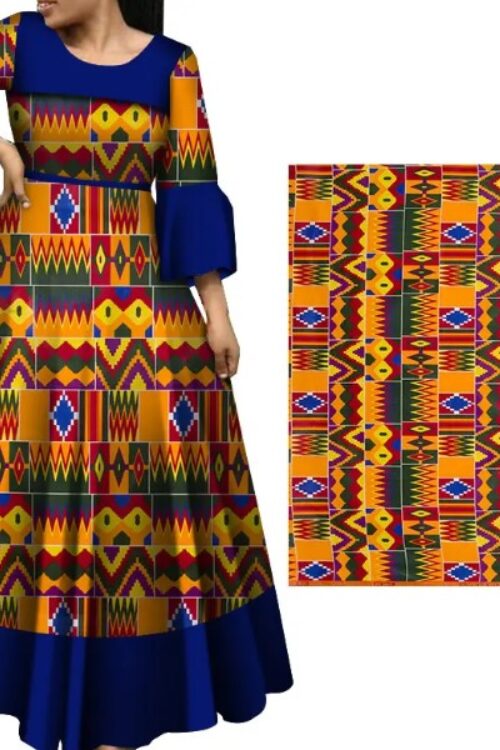 GTP Printed Long Dress 3