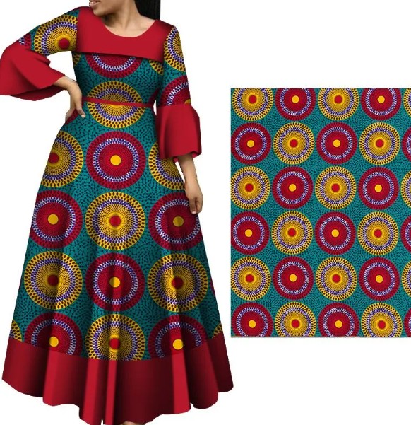 GTP PRINTED LONG DRESS